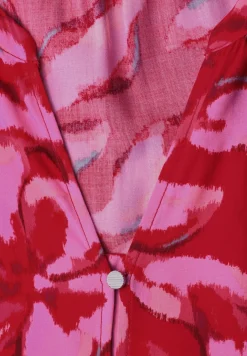 3/4-Arm Bluse mit Knotendetail