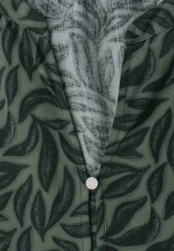 3/4-Arm Bluse mit Knotendetail