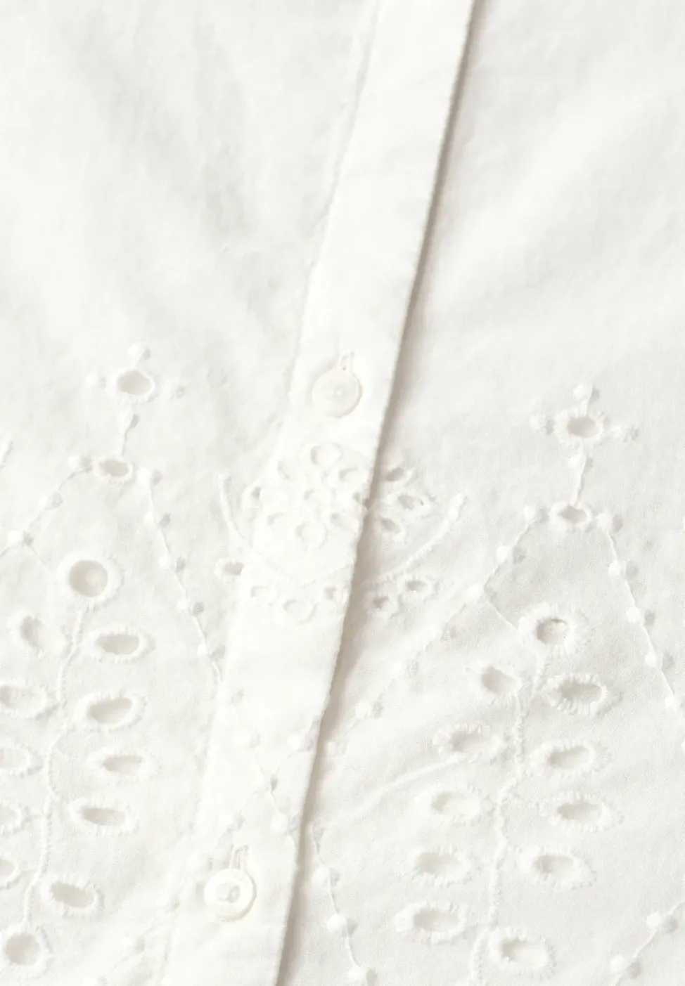 3/4-Arm Bluse mit Shiffleydetails