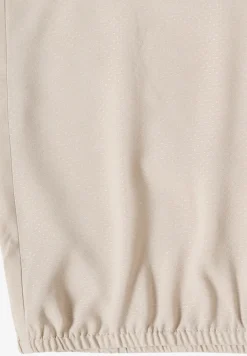 3/4-Arm Bluse mit Split Neck und Bändern
