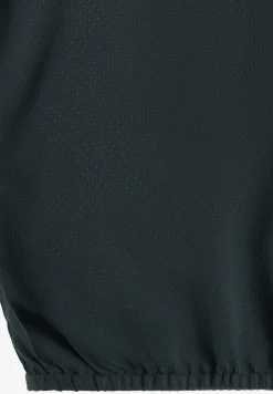 3/4-Arm Bluse mit Split Neck und Bändern