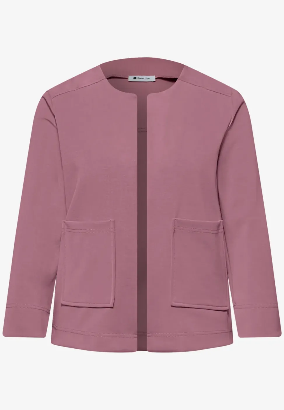 3/4-Arm Jacke im Silk-Look