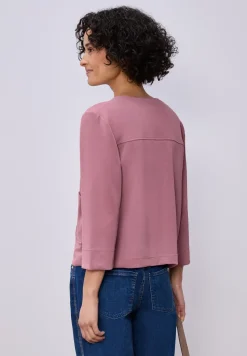 3/4-Arm Jacke im Silk-Look