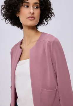 3/4-Arm Jacke im Silk-Look