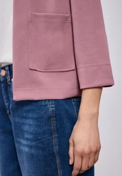 3/4-Arm Jacke im Silk-Look