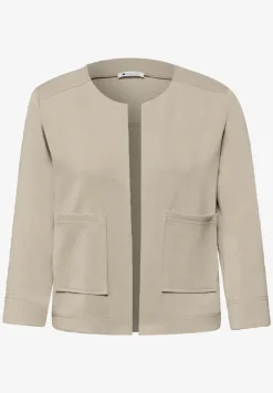 3/4-Arm Jacke im Silk-Look