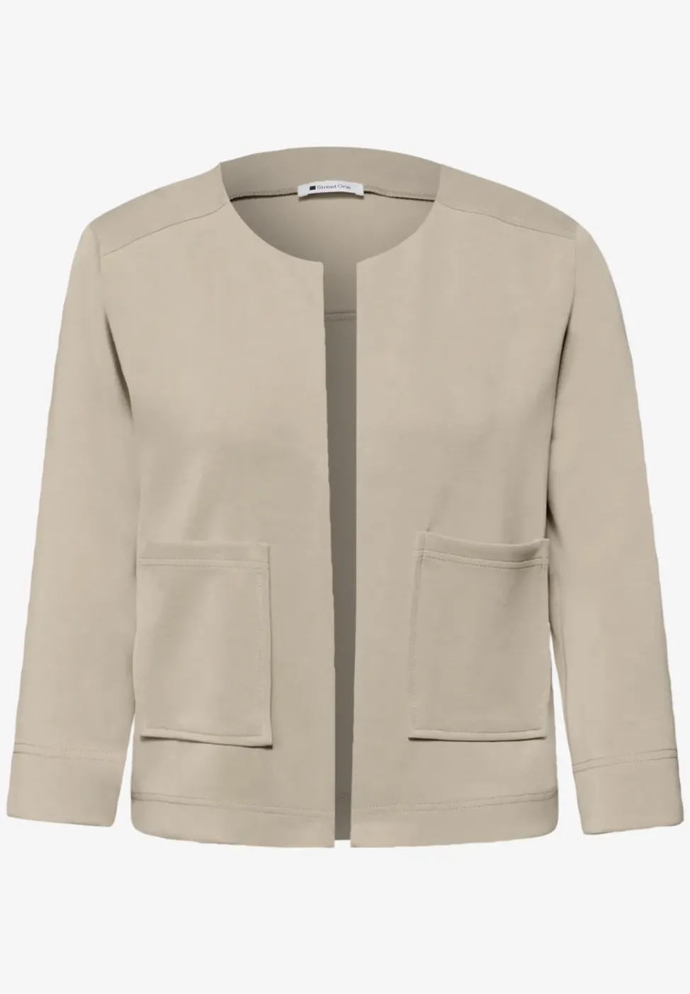 3/4-Arm Jacke im Silk-Look
