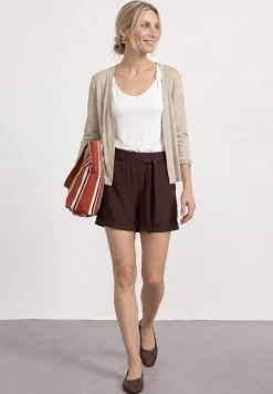 3/4-Arm Jacke in offener Passform