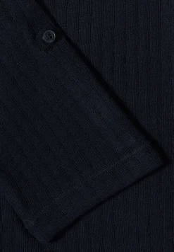 3/4-Arm Jacke in Strick-Optik