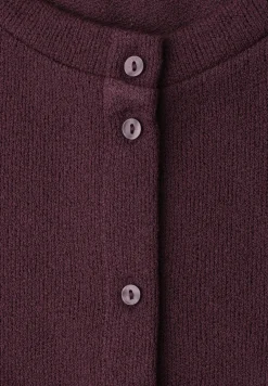3/4-Arm Jacke in Strick-Optik