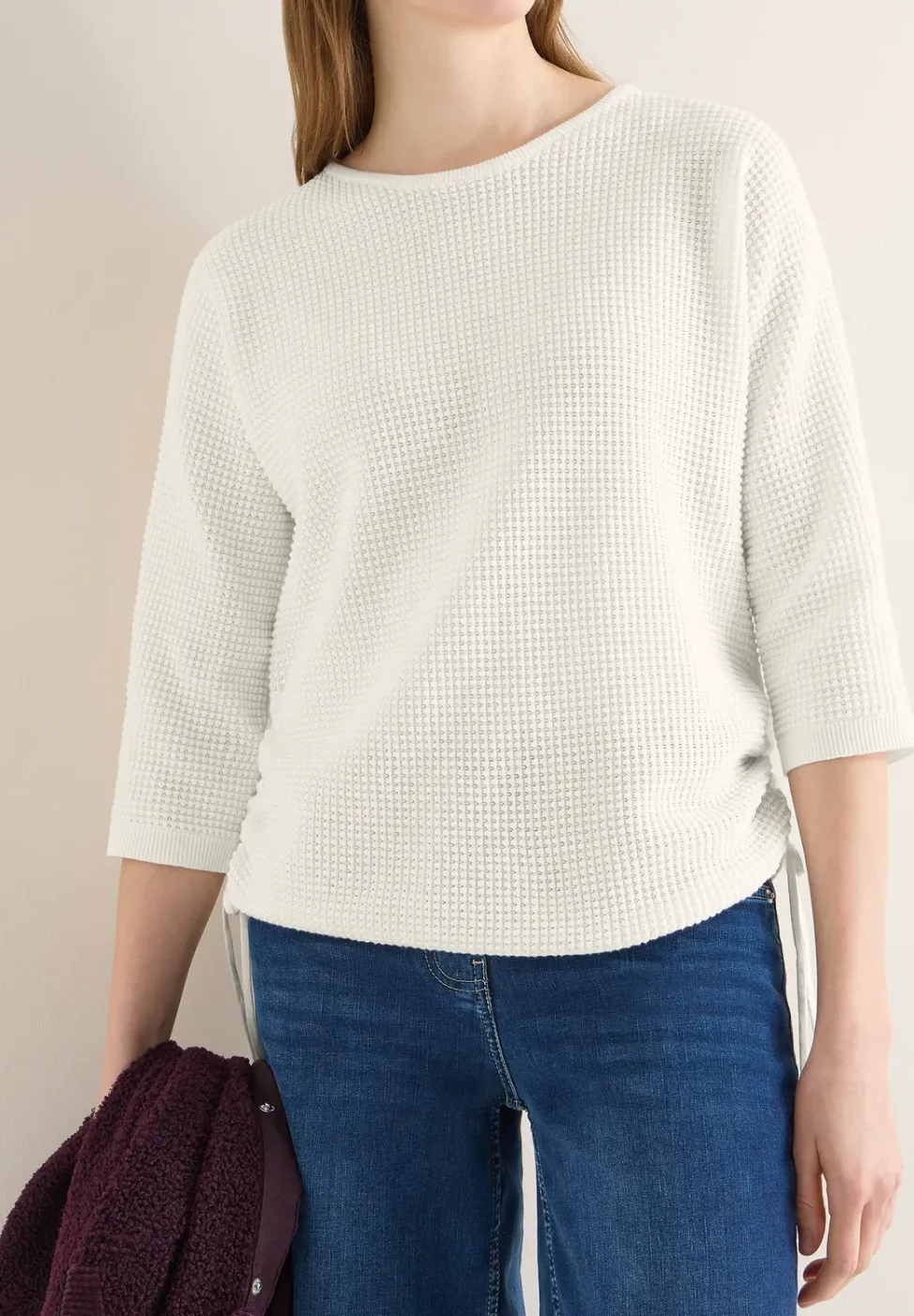 3/4-Arm Pullover in Dolman Passform
