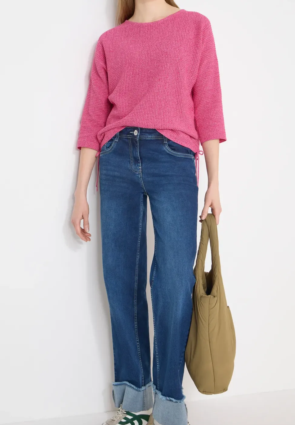 3/4-Arm Pullover in Dolman Passform