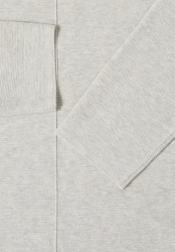 3/4-Arm Pullover mit Struktur