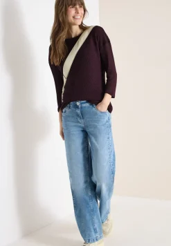 3/4-Arm Shirt im Ajour-Look