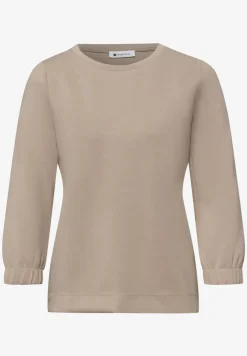 3/4-Arm Shirt im Silk-Look