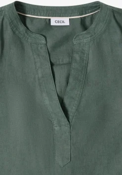 3/4-Arm Tunika aus reinem Leinen
