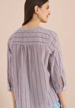 3/4-Arm Tunika mit Streifenmuster