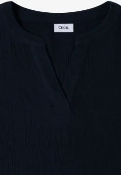3/4-Arm Bluse in Musselin-Qualität