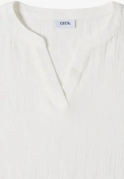 3/4-Arm Bluse in Musselin-Qualität
