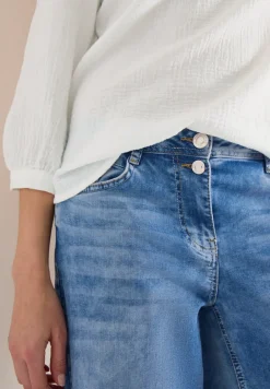 3/4-Arm Bluse in Musselin-Qualität