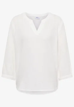3/4-Arm Bluse in Musselin-Qualität