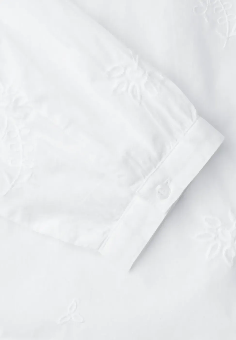3/4-Arm Bluse mit Embroidery