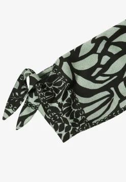 3/4-Arm Bluse mit Patchwork-Print