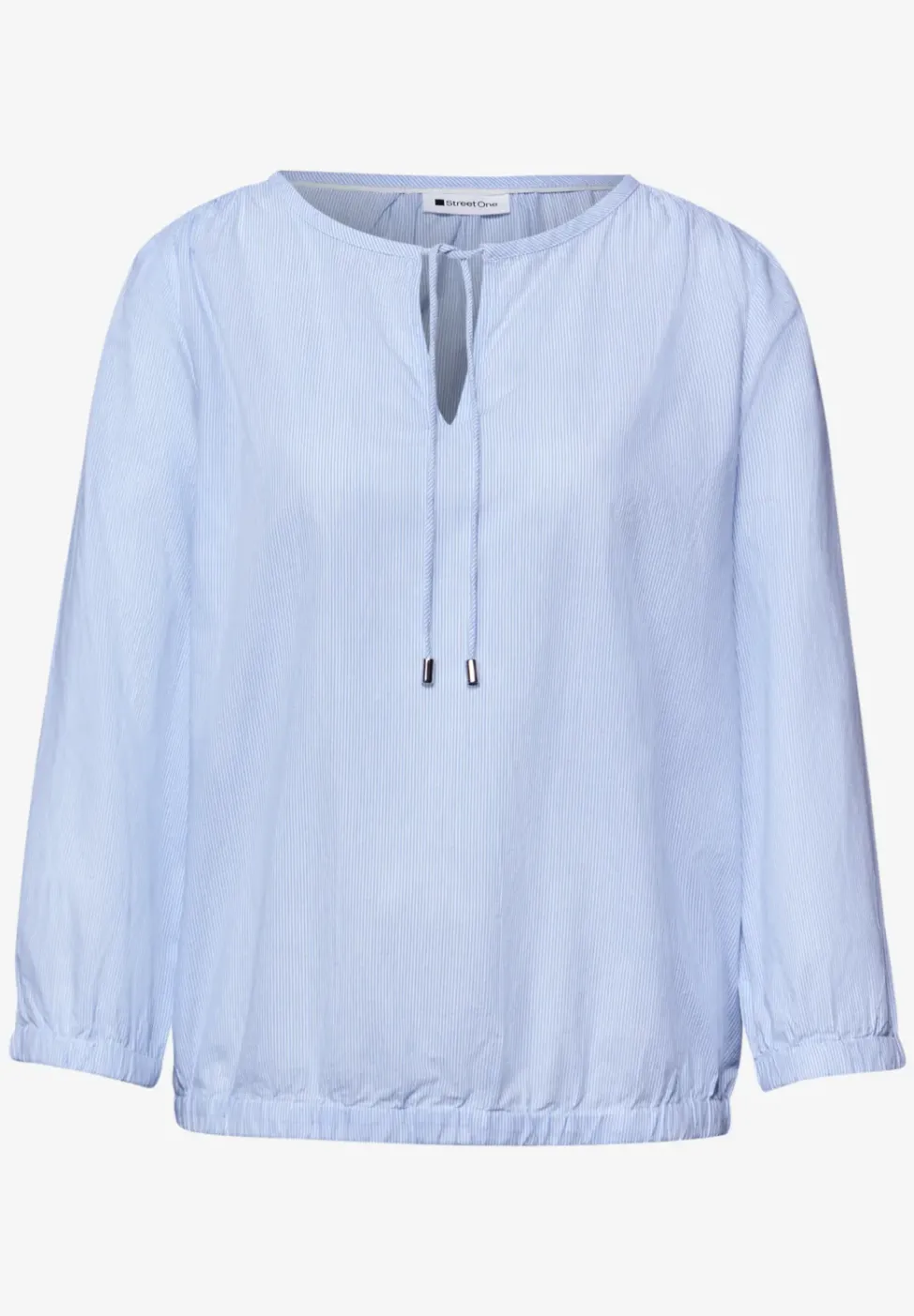 3/4-Arm Bluse mit Streifen