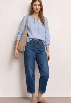 3/4-Arm Bluse mit Streifen