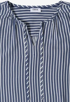 3/4-Arm Bluse mit Streifenmuster