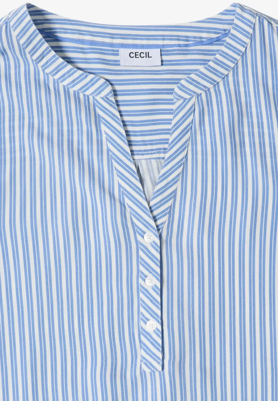 3/4-Arm Bluse mit Streifenmuster