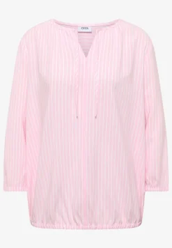 3/4-Arm Bluse mit Streifenmuster