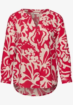 3/4-Arm Bluse mit Tapedetails