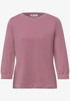 3/4-Arm Shirt im Silk-Look