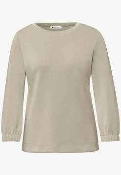 3/4-Arm Shirt im Silk-Look