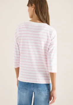 3/4-Arm Shirt mit Wording Artwork