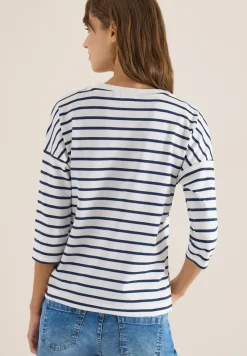 3/4-Arm Shirt mit Wording Artwork