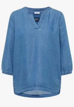3/4-Arm Tunika im Denim-Look