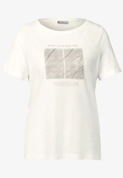 Artwork Shirt mit Turn-Up