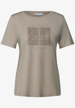 Artwork Shirt mit Turn-Up