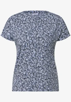 Ausbrenner Shirt mit Print
