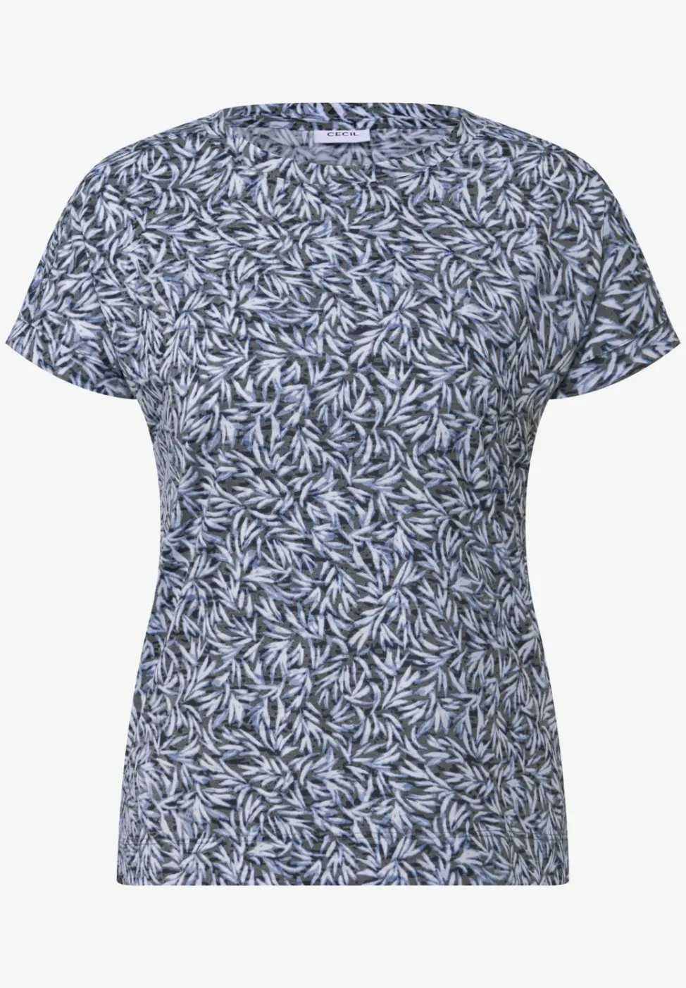 Ausbrenner Shirt mit Print