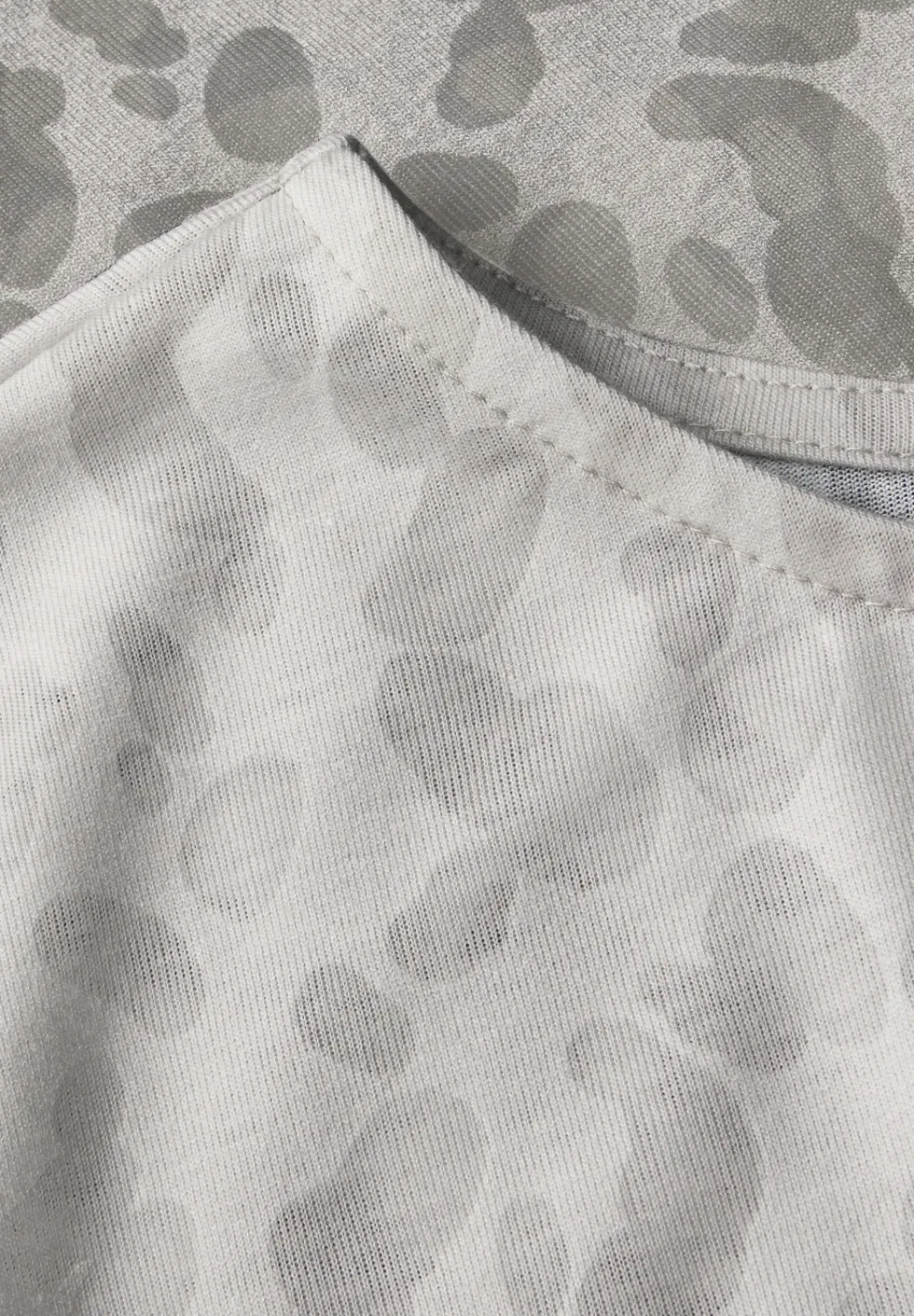 Ausbrenner-Shirt mit Print