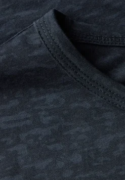 Ausbrenner-Shirt mit Wording