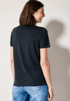 Ausbrenner-Shirt mit Wording