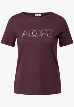 Ausbrenner-Shirt mit Wording
