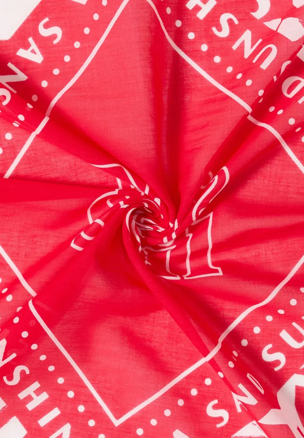 Bandana mit Print und Wording