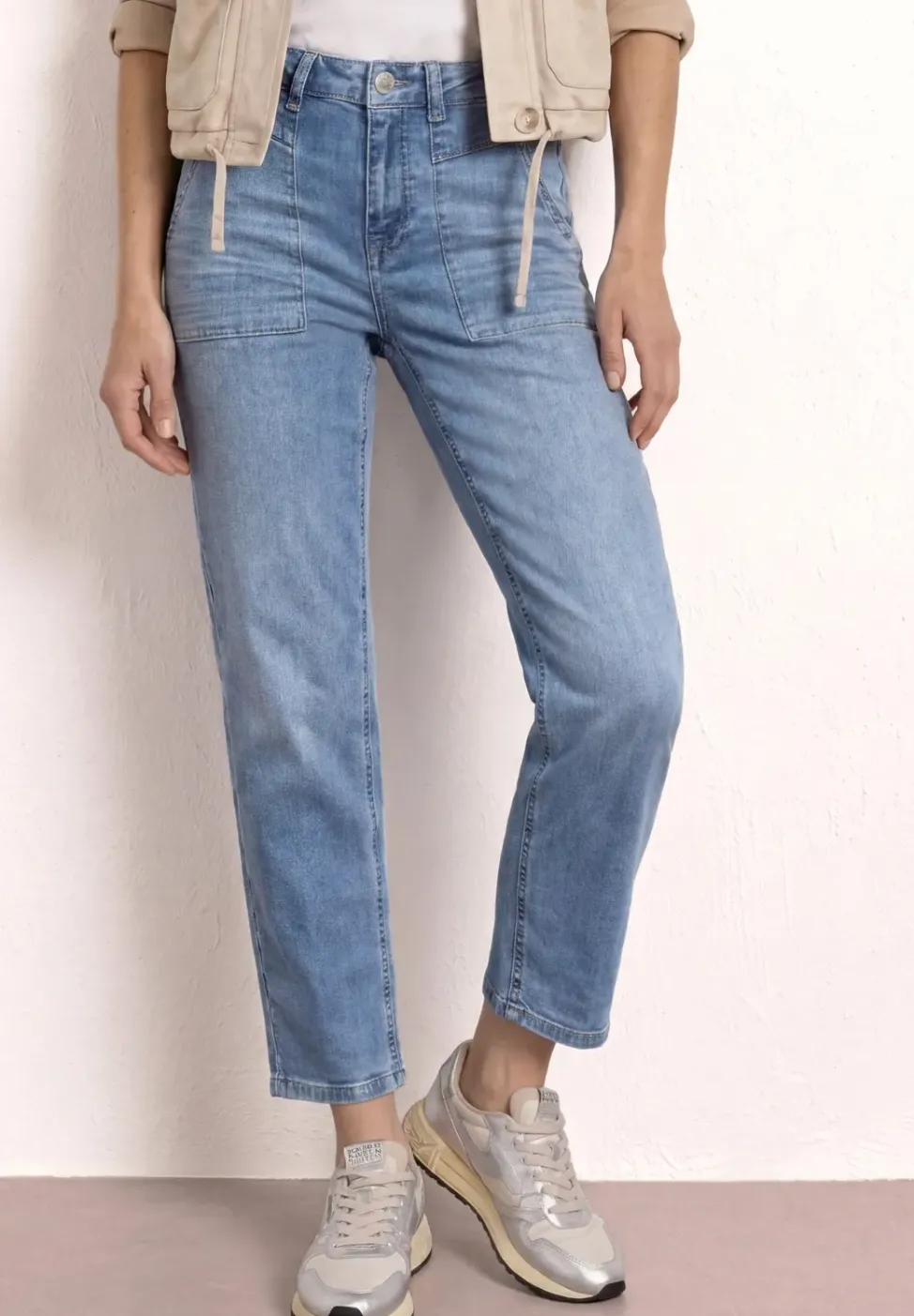 Barrel Leg Jeans im Loose Fit