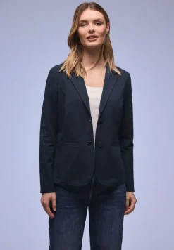 Basic Blazer aus Jersey
