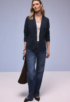 Basic Blazer aus Jersey
